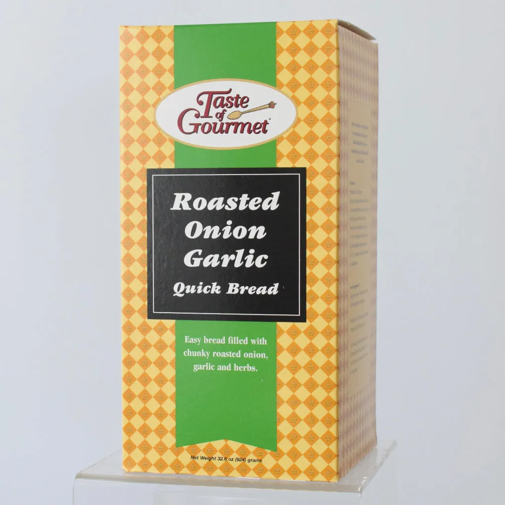Roasted Onion Garlic Quick Bread