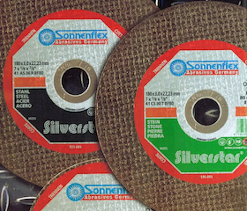 S150X3.0X22 F41 AS36R - Grinding and Cutting Disc for Stainless Steel & Steel - Germany