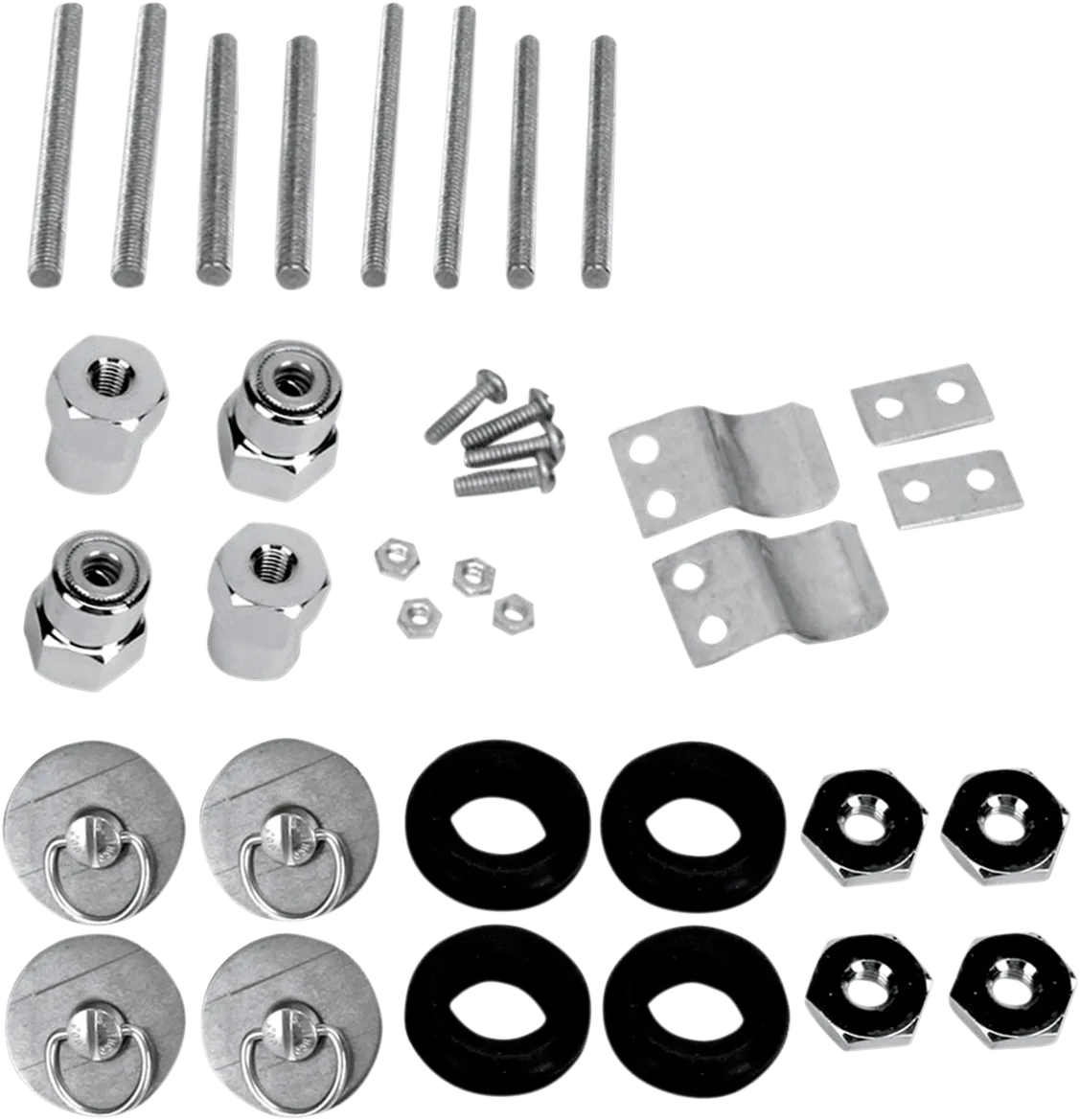 Saddlemen 3501-0342 S4 Saddlebag Complete Quick Disconnect Kit