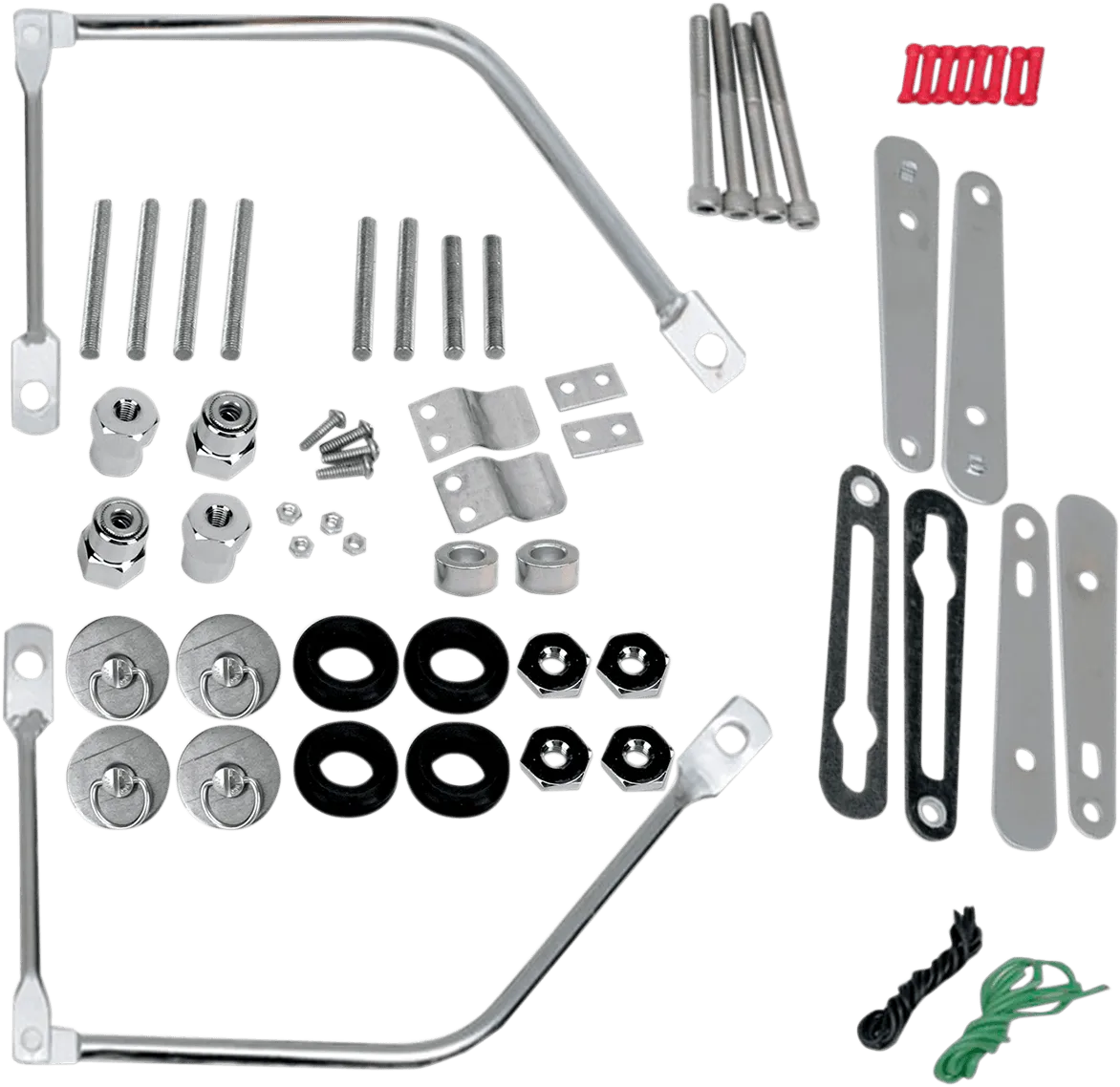 Saddlemen 3501-0342 S4 Saddlebag Complete Quick Disconnect Kit