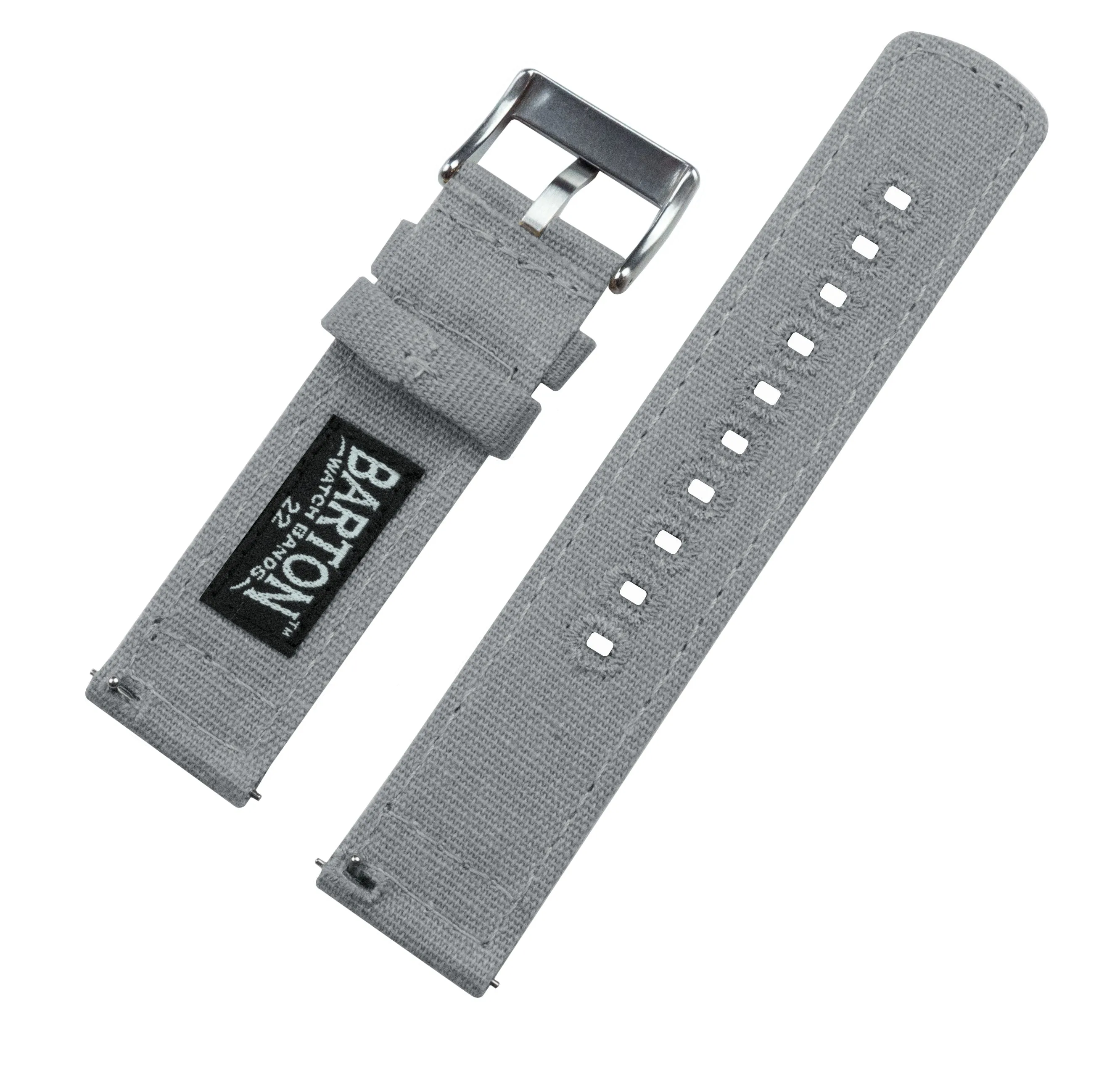 Samsung Galaxy Watch5 Cool Grey Canvas Watch Band