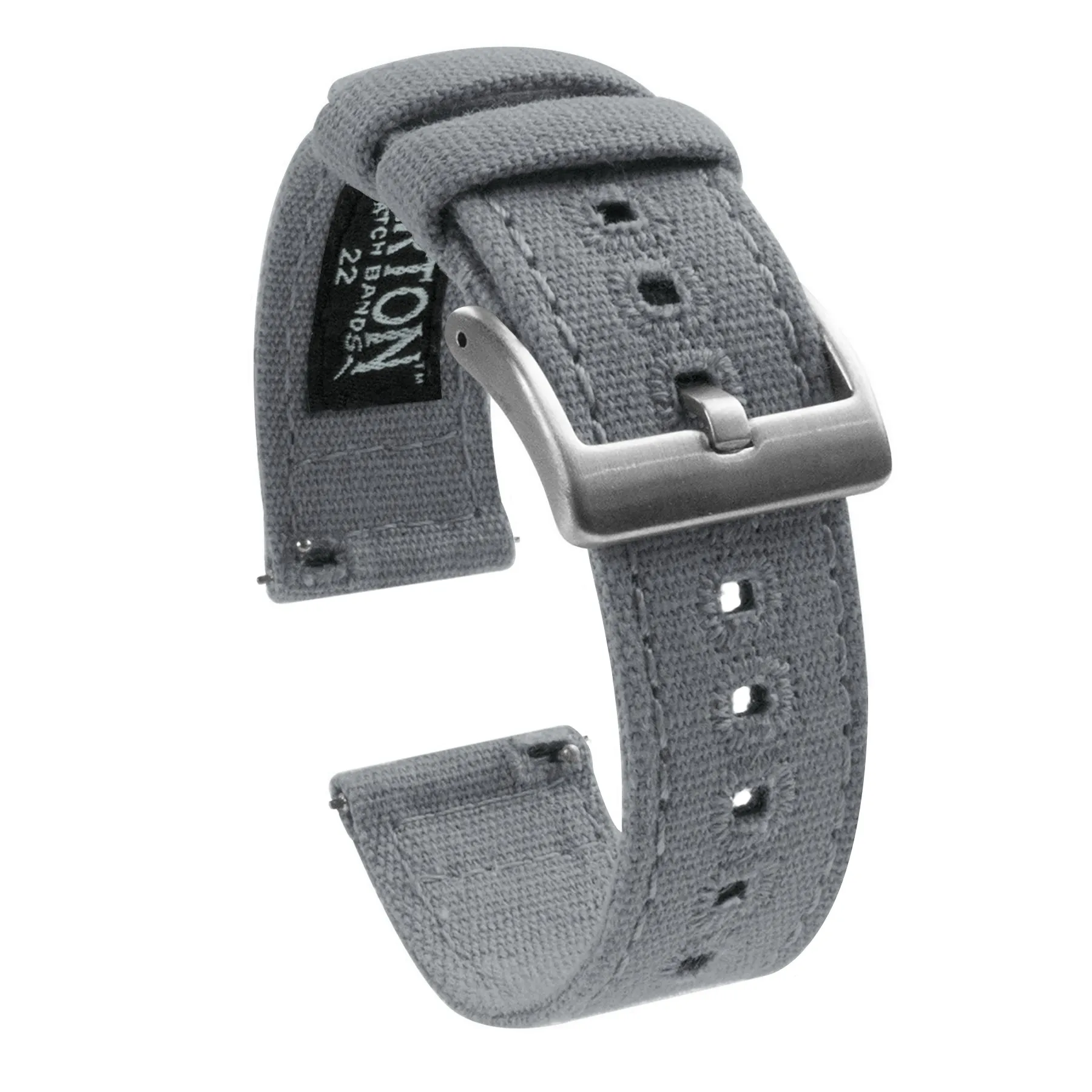 Samsung Galaxy Watch5 Cool Grey Canvas Watch Band