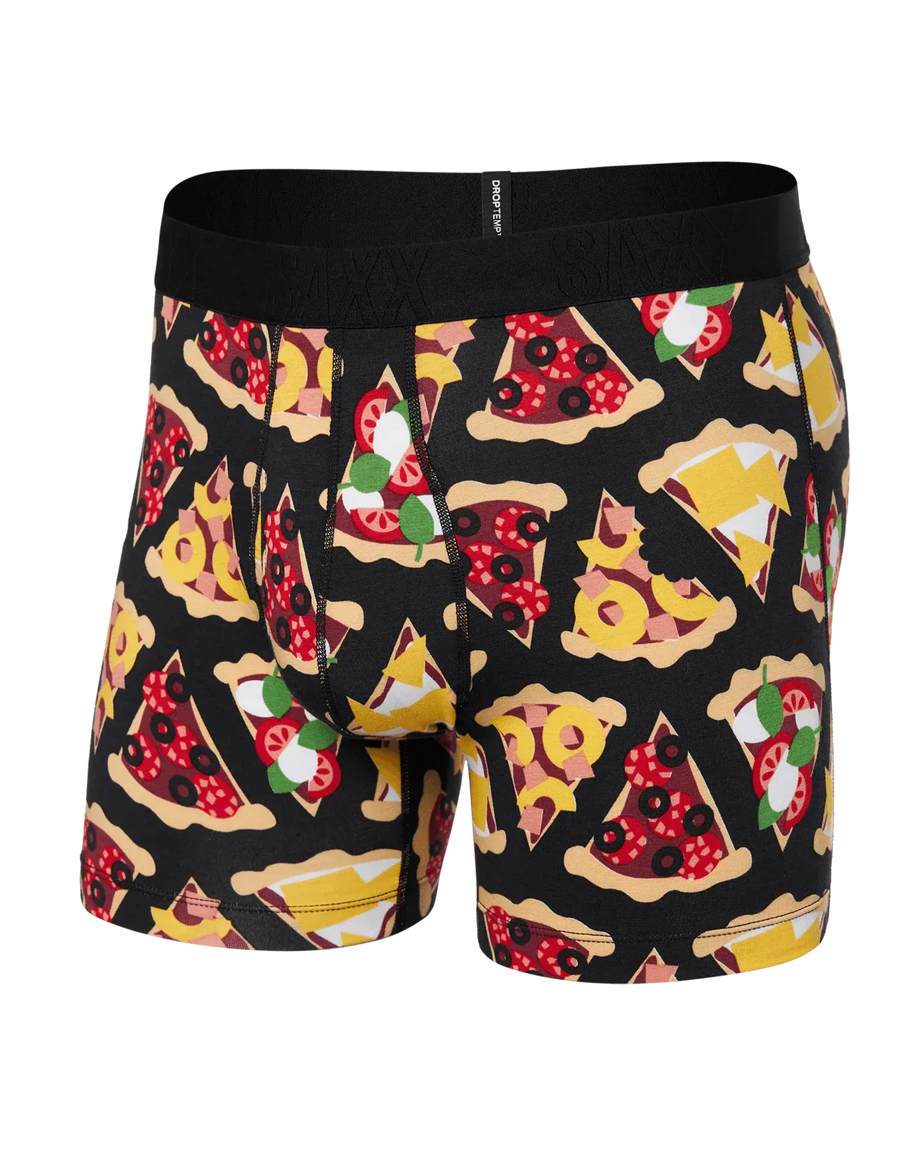Saxx Droptemp™ Cooling Cotton Underwear - Any Way U Slice It-Black