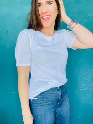 Scarlette Puff Shoulder Top