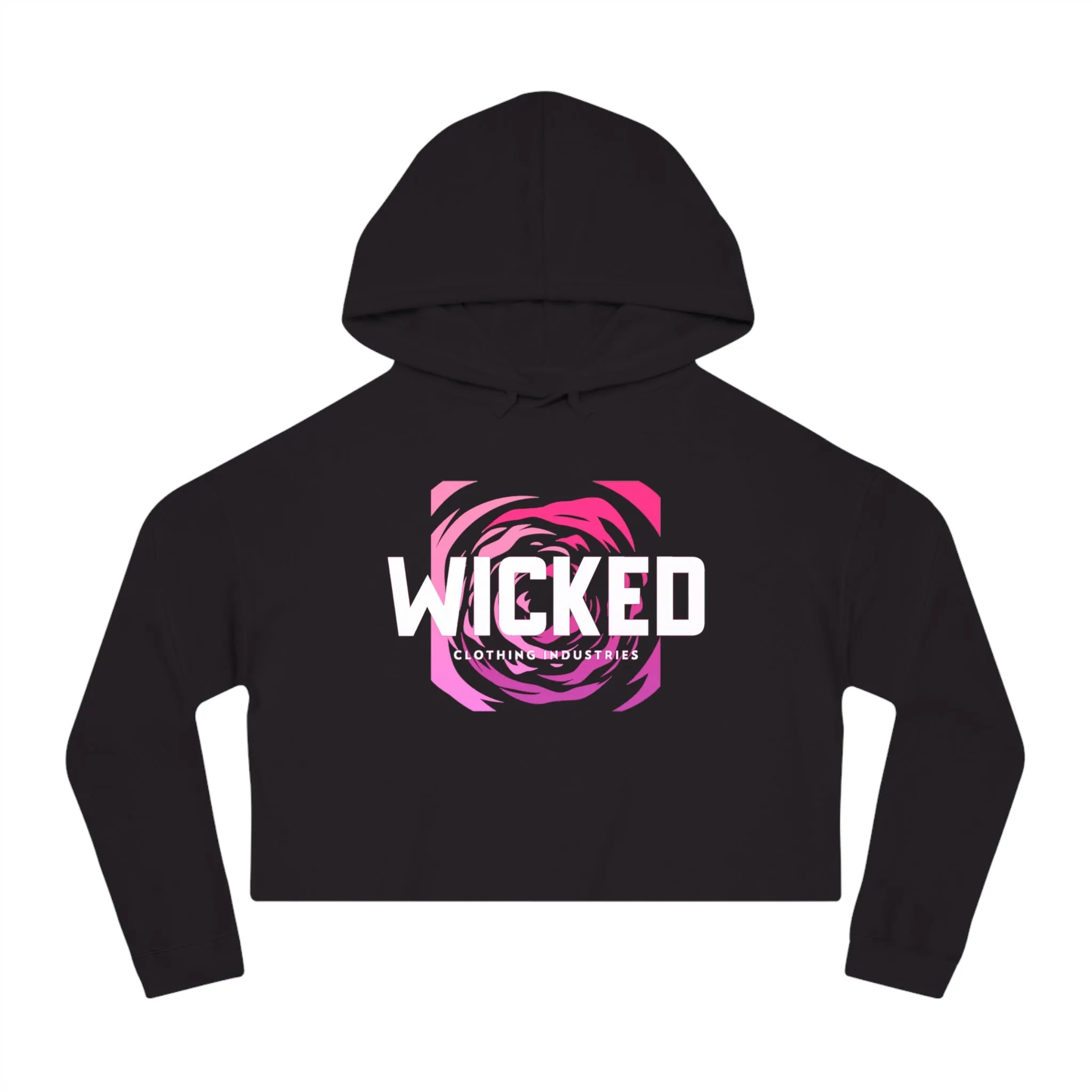 Seaside Serenity/ Cropped Hoodie
