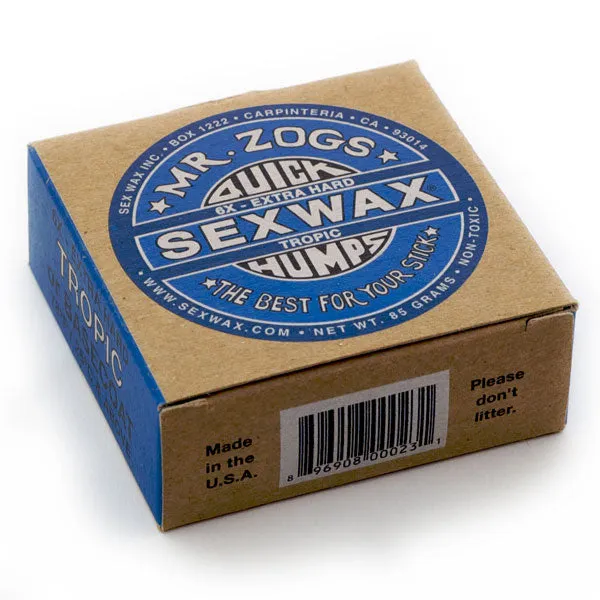 SEXWAX QUICK HUMPS SURF WAX ECO BOX