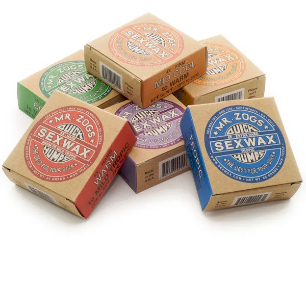 SEXWAX QUICK HUMPS SURF WAX ECO BOX
