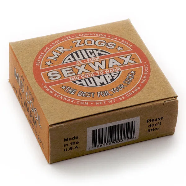 SEXWAX QUICK HUMPS SURF WAX ECO BOX