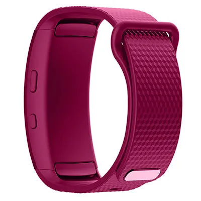 Silicone watch strap
