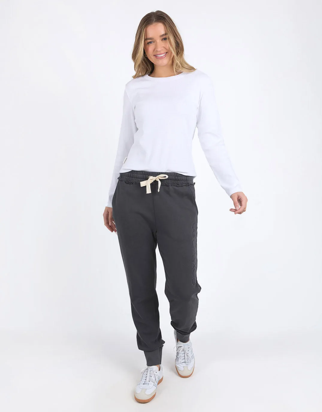 Simplified Track Pant - Coal