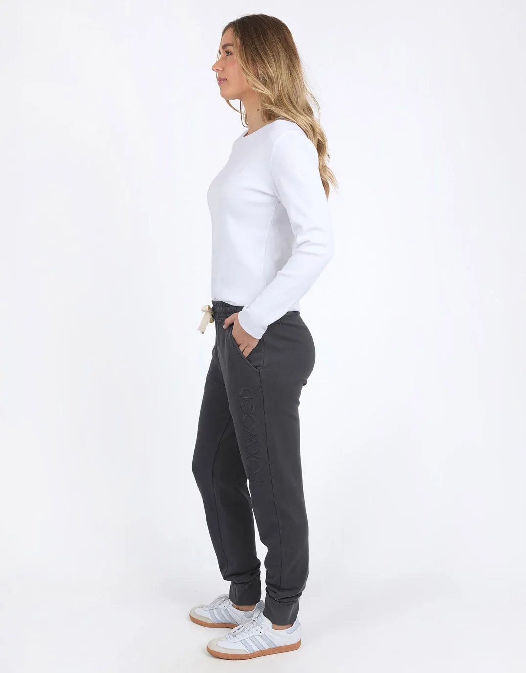 Simplified Track Pant - Coal
