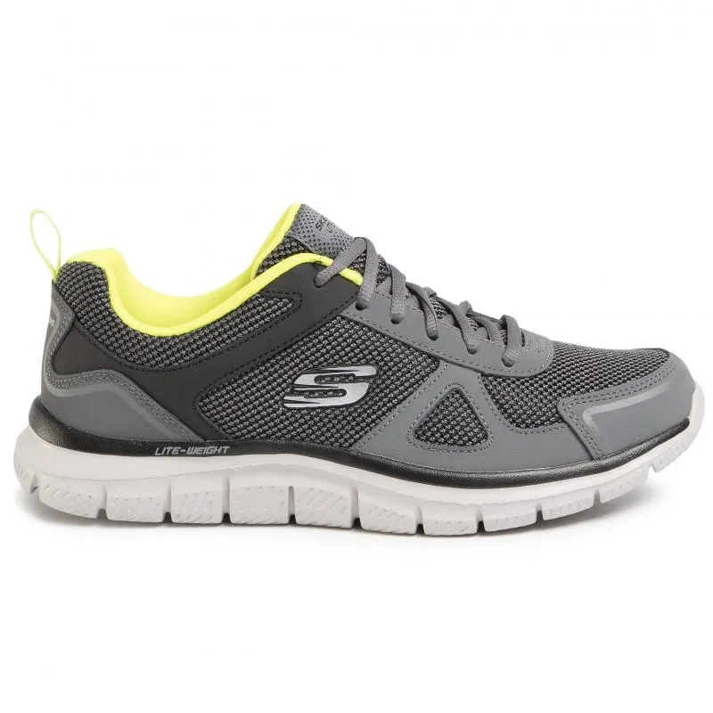 Skechers 52630 Track-Bucolo Walking-Sneakers für Herren, weite Passform