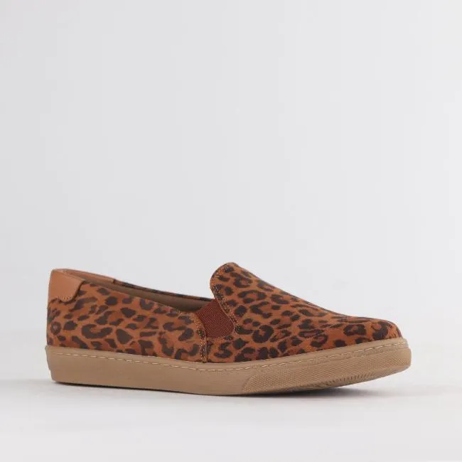 Slip-on Sneaker with Removable Footbed in Leopard - 12750