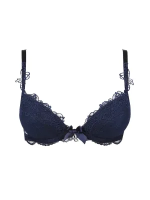 Soir De Venise Push Up Bra In Bleu Venise - Lise Charmel