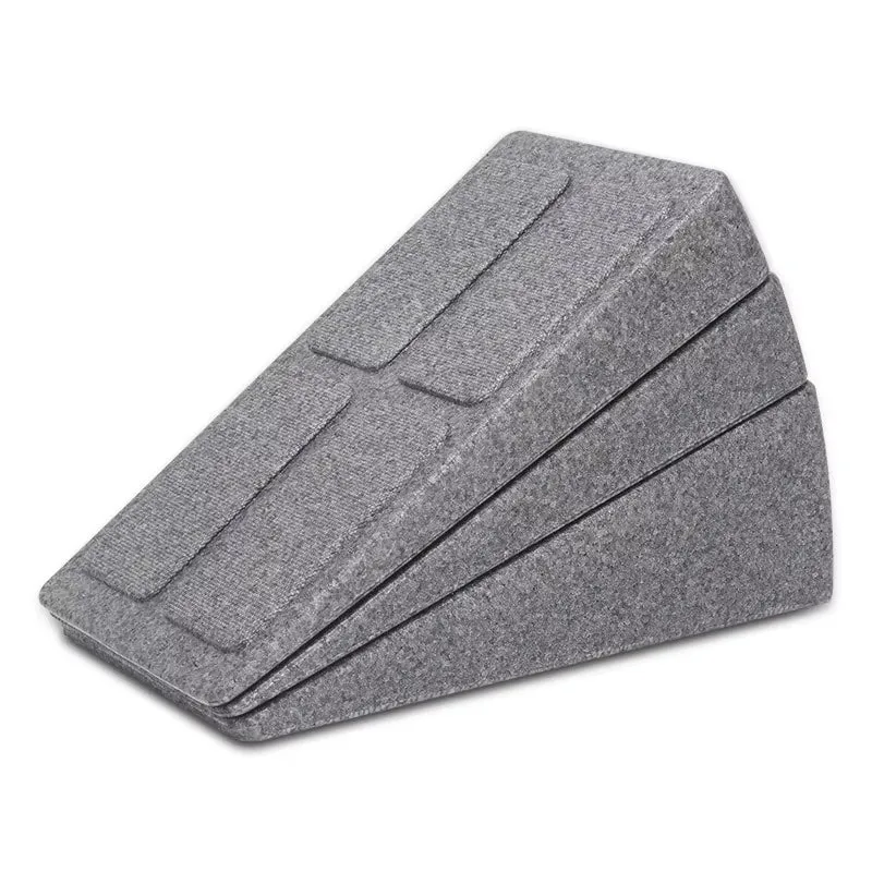 Squat Wedge Block Adjustable Non-Slip Squat Ramp Deadlift Wedge Calf Stretcher Slant Board Strength for Squat and Deadlift