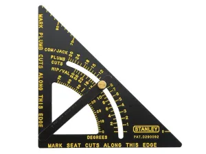 Stanley Tools Adjustable Quick Square 170Mm (6.3/4In)