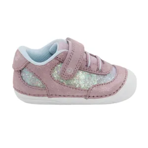 Stride Rite Infant Girls SM Jazzy Sneaker Velcro Lavender / Multi