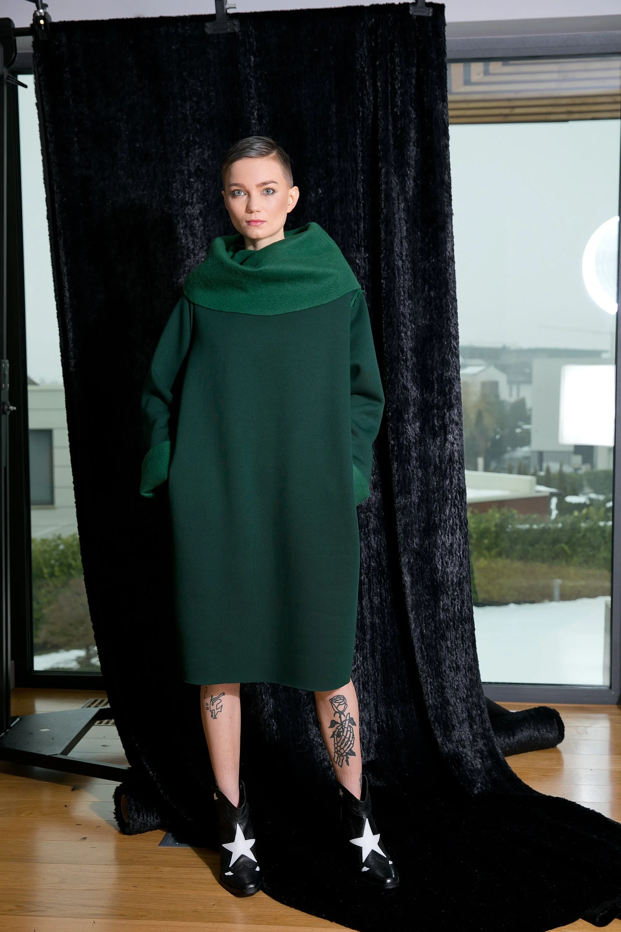 Sweater Jumper Dress, Fall Sweater, Dark Green Dress, Plus Size Clothing, Midi Dress, Sweater Dress, Plus Size Sweater, Cotton Jumper