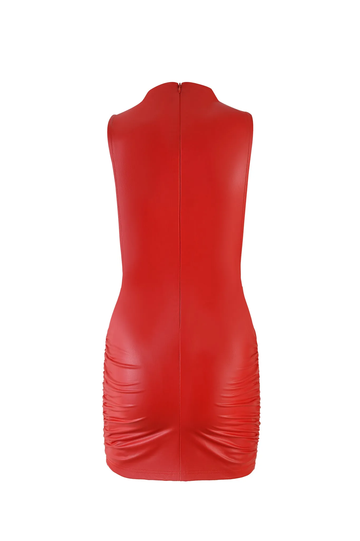 TAGAN MINI DRESS - RED