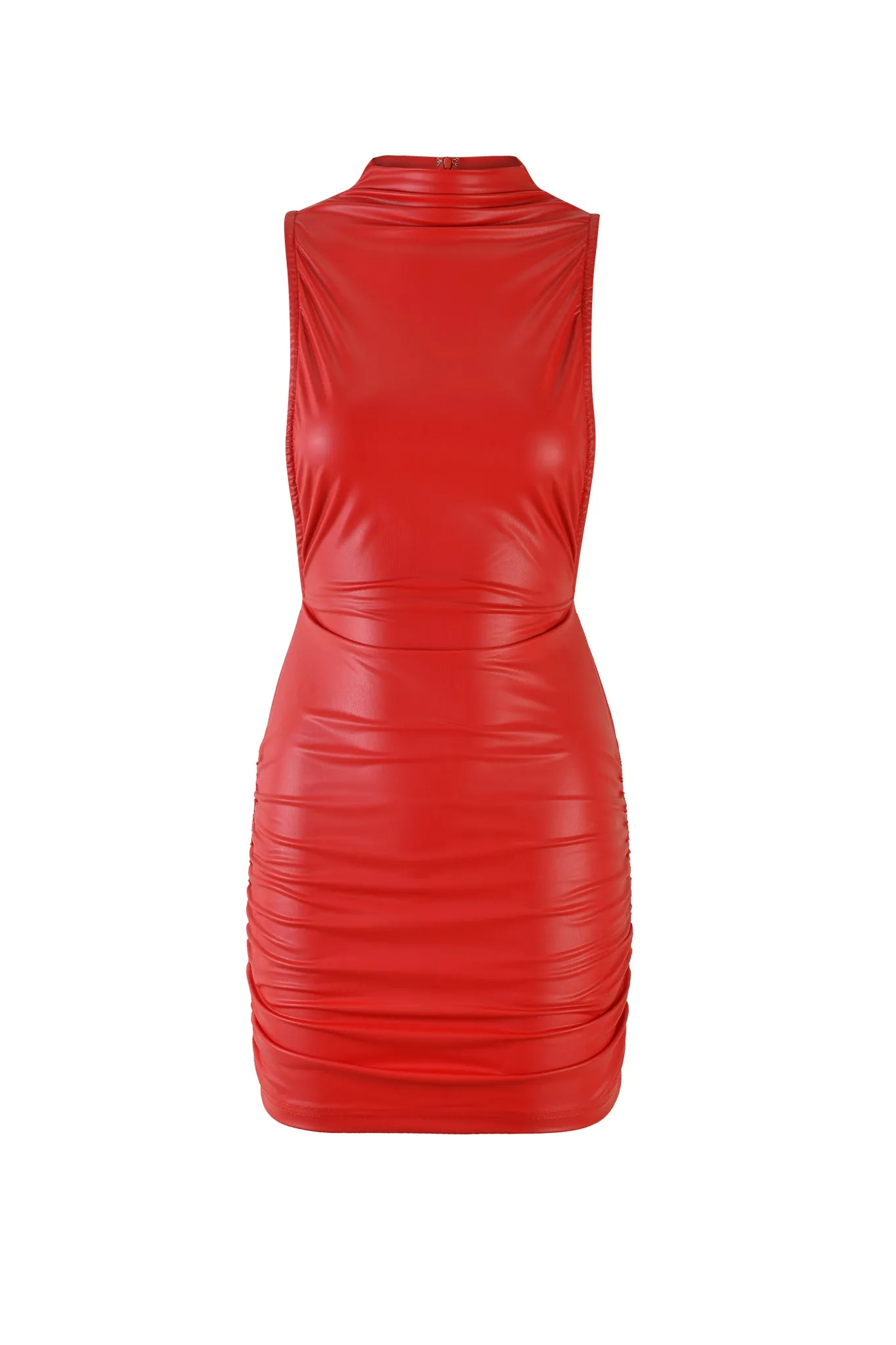 TAGAN MINI DRESS - RED