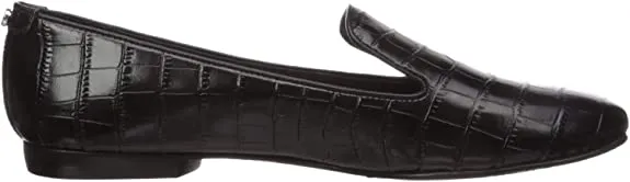 Taryn Rose Women's Andrea Loafer Flat, Black, 6 M Medium US