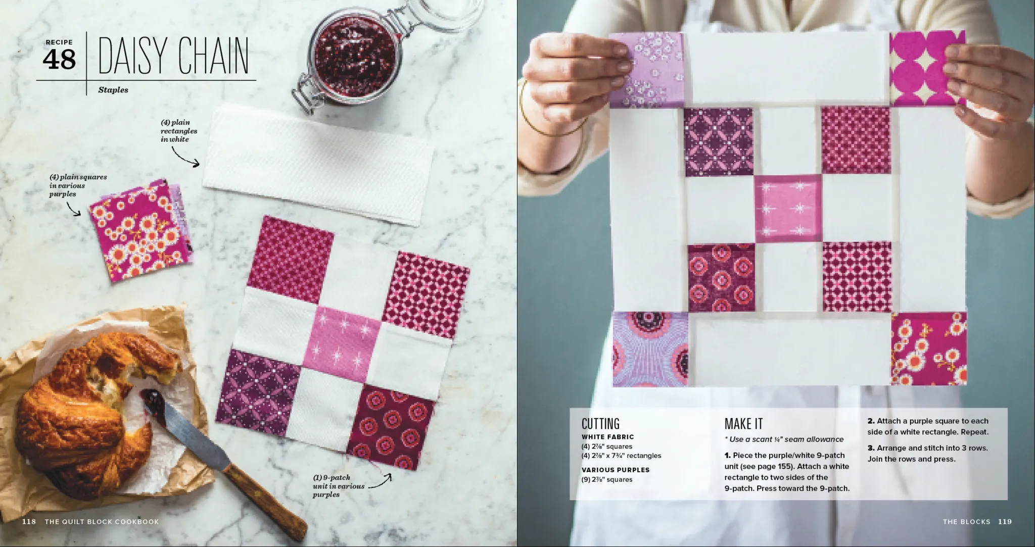 The Quilt Block Cookbook