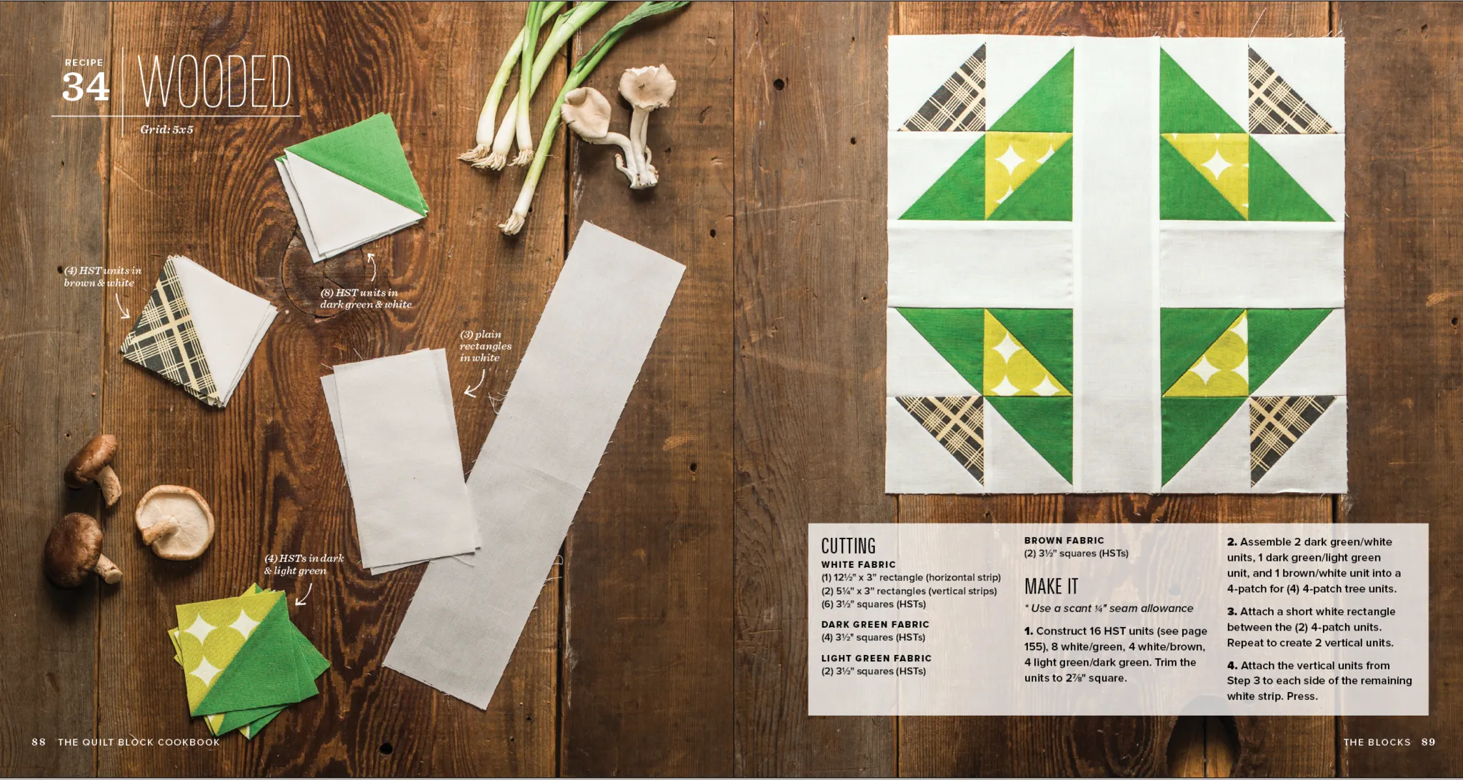 The Quilt Block Cookbook