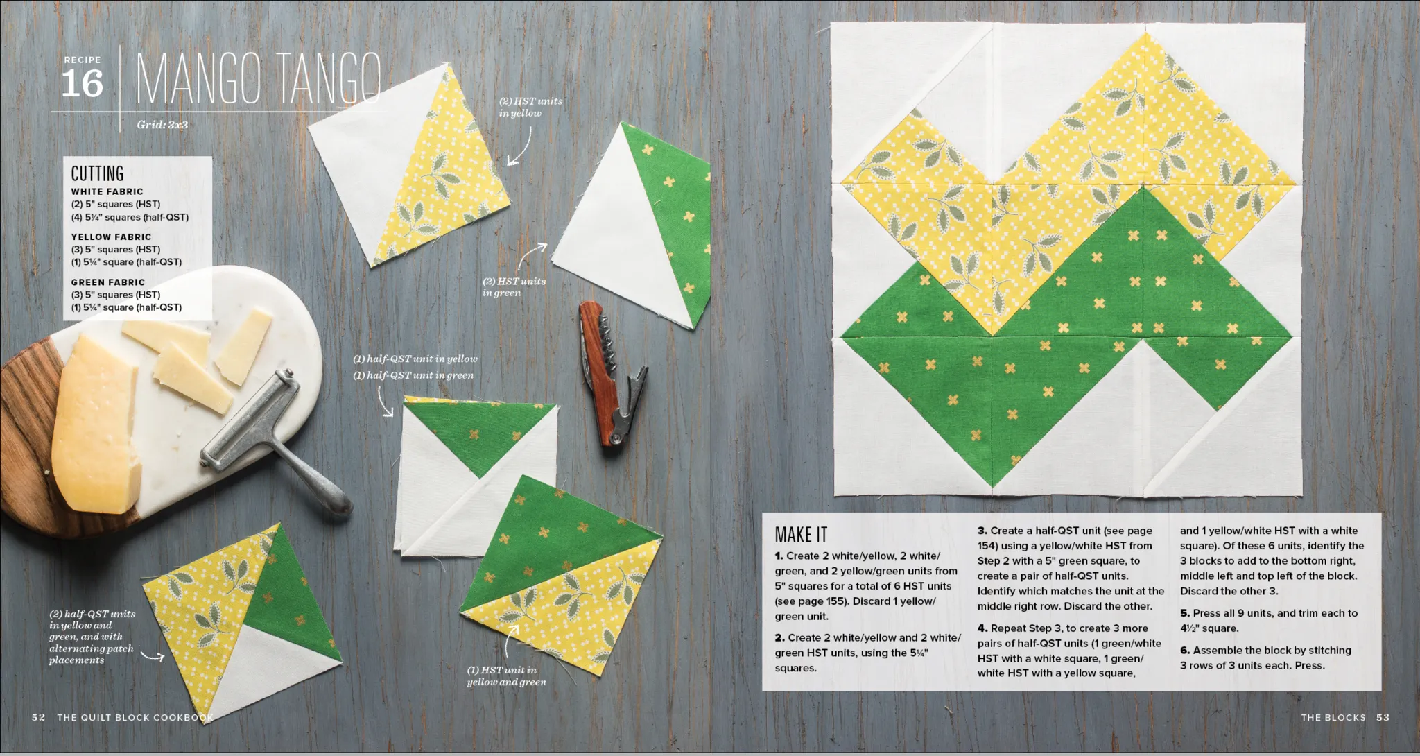 The Quilt Block Cookbook