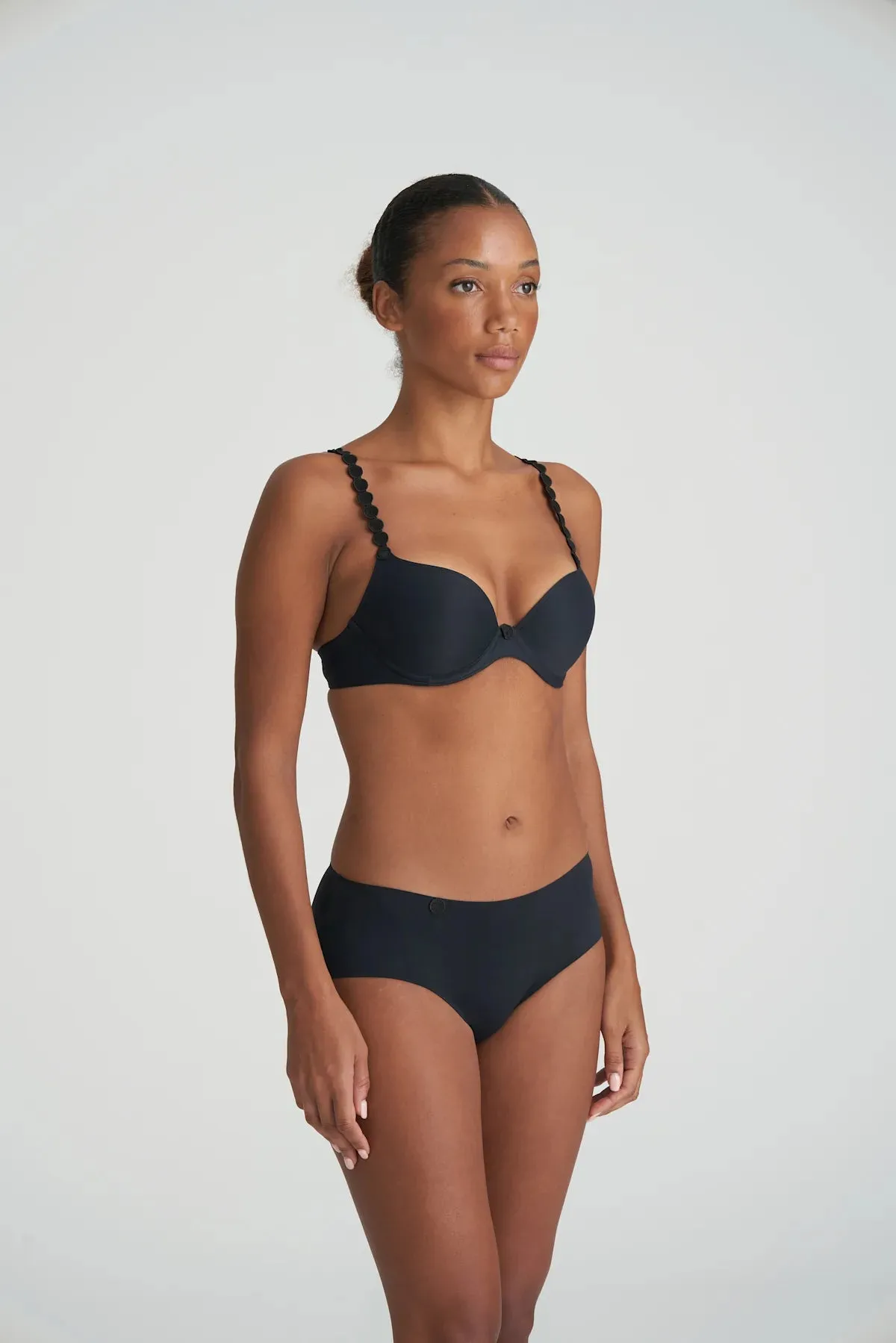 Tom Push Up Bra In Charcoal - Marie Jo
