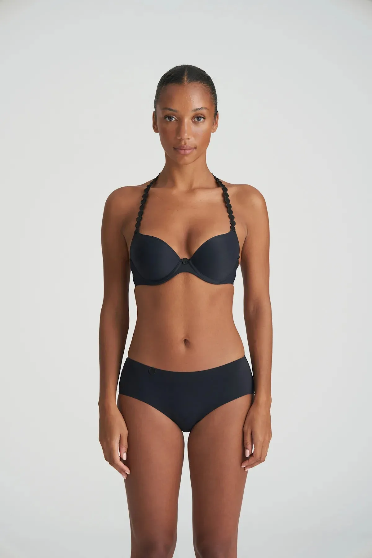 Tom Push Up Bra In Charcoal - Marie Jo