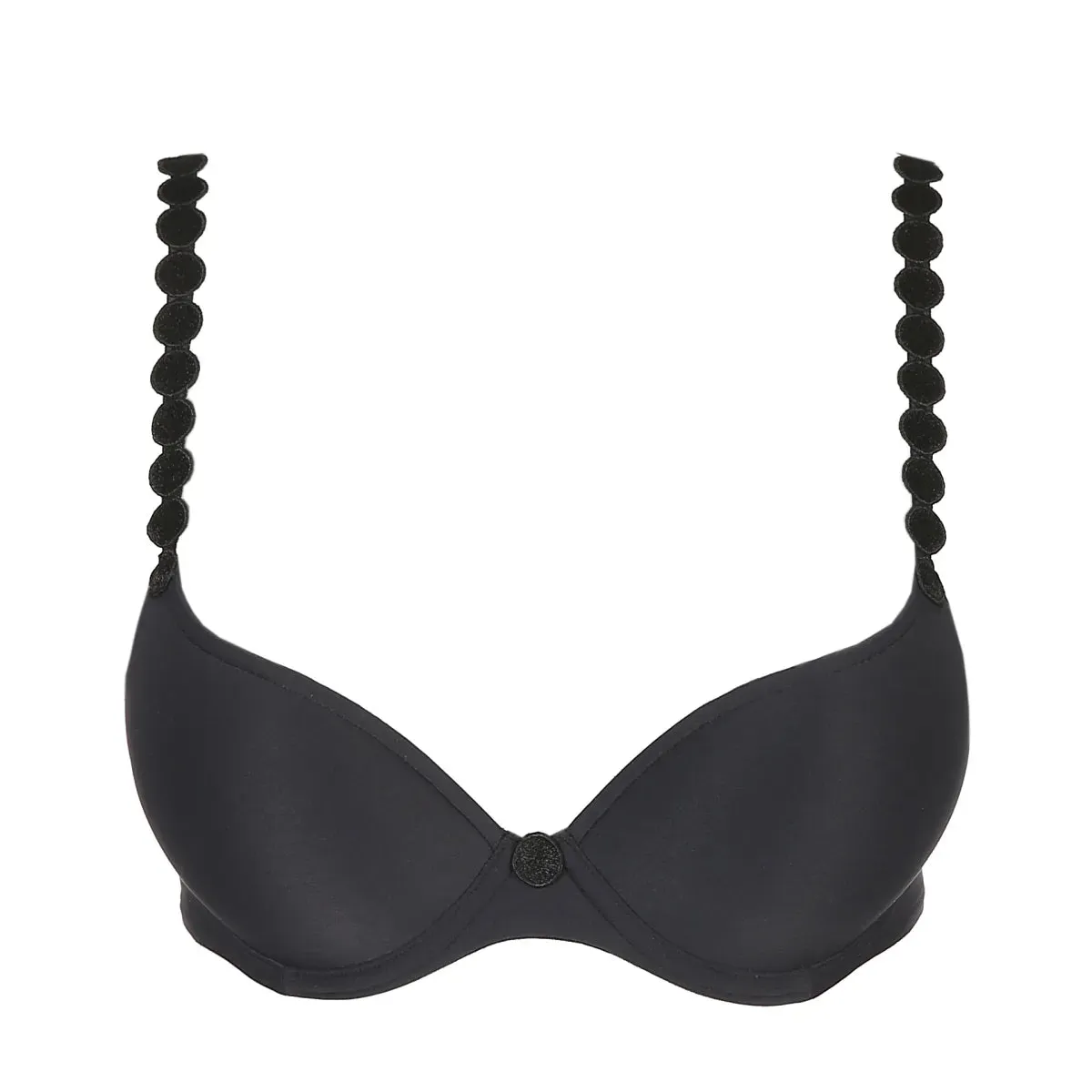 Tom Push Up Bra In Charcoal - Marie Jo