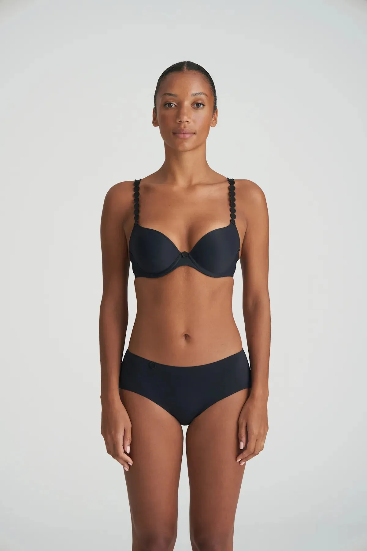 Tom Push Up Bra In Charcoal - Marie Jo