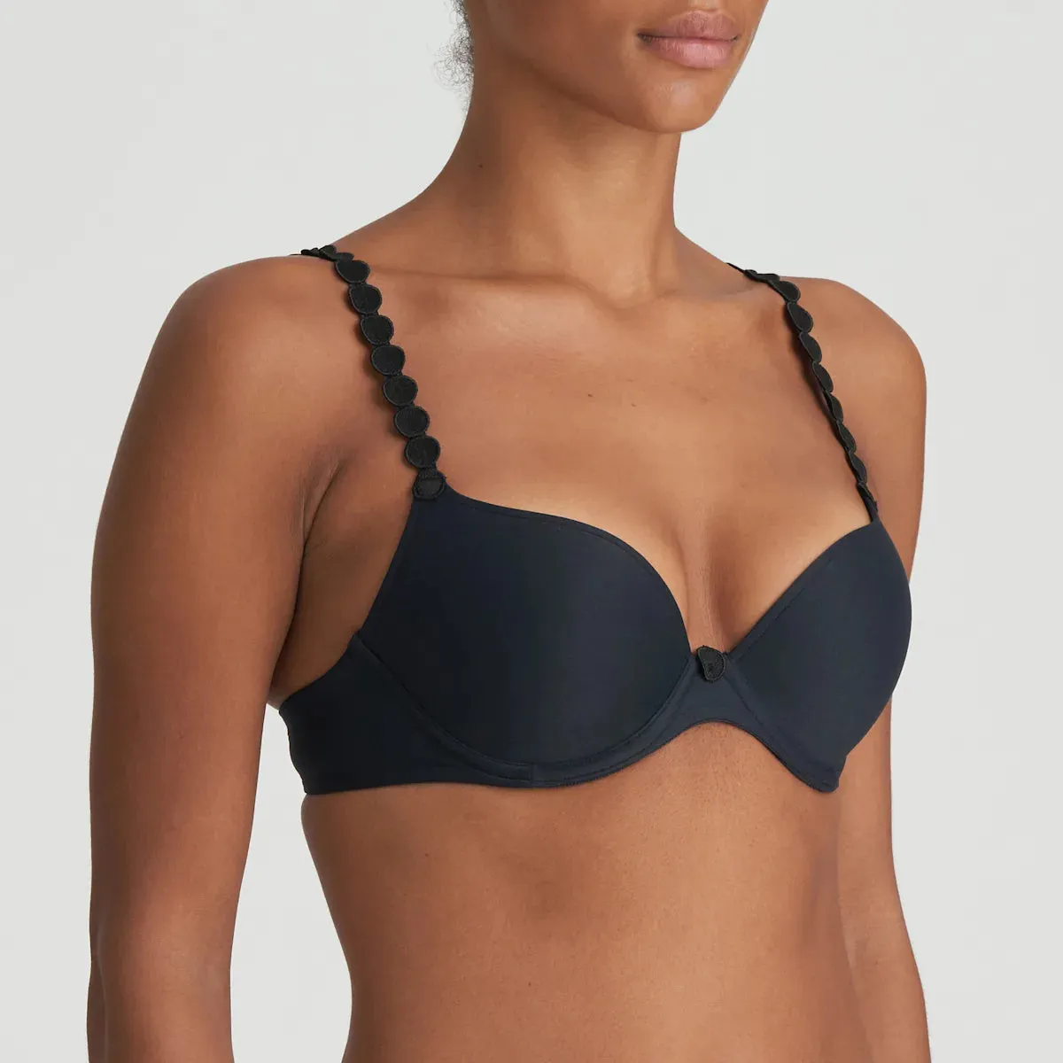 Tom Push Up Bra In Charcoal - Marie Jo