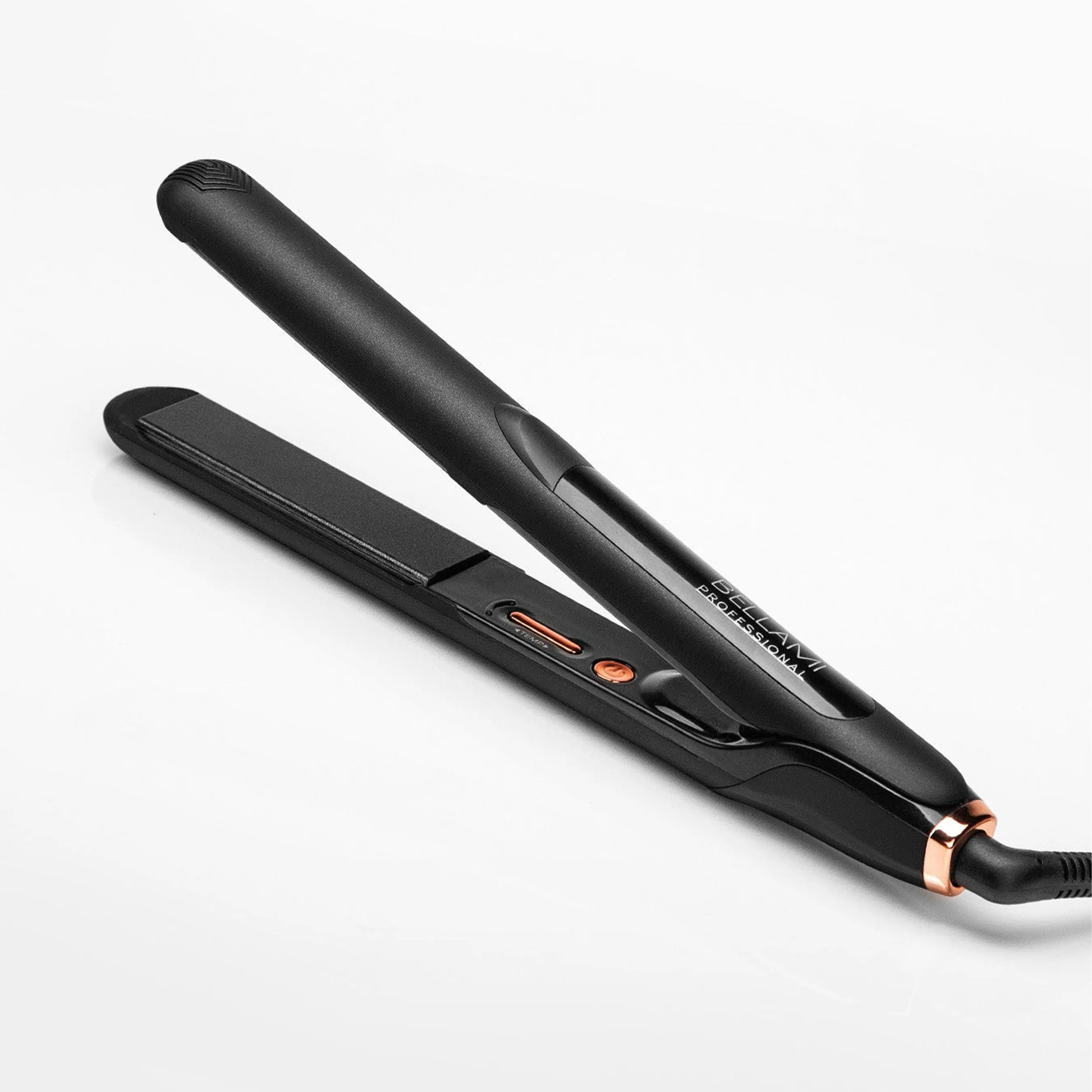 Triple Shine™ Professional Digital Flat Iron, Black Onyx & Copper