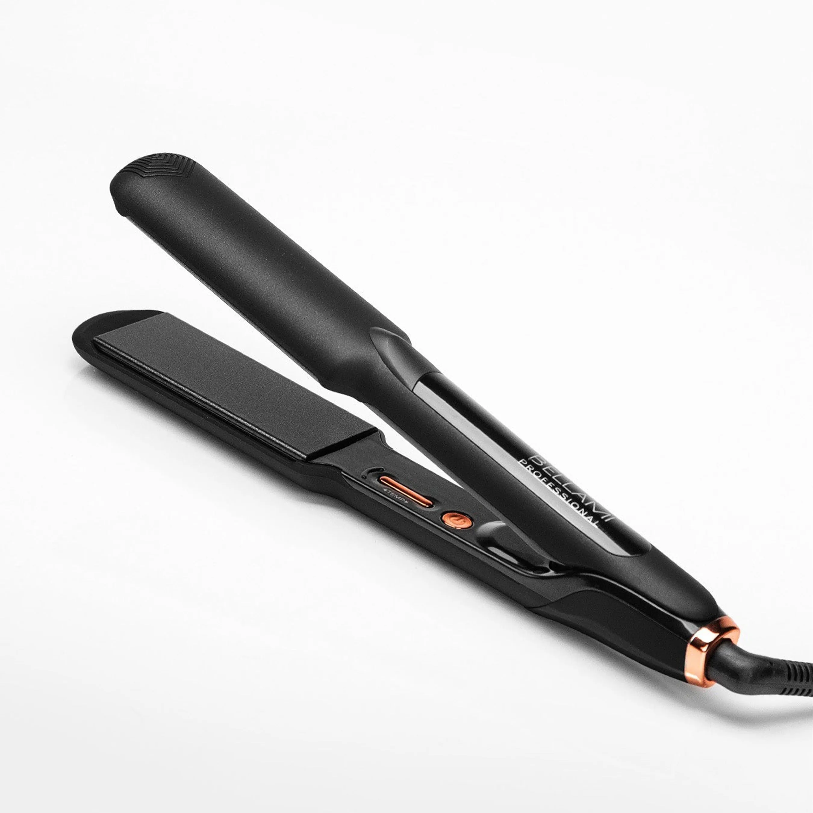 Triple Shine™ Professional Digital Flat Iron, Black Onyx & Copper