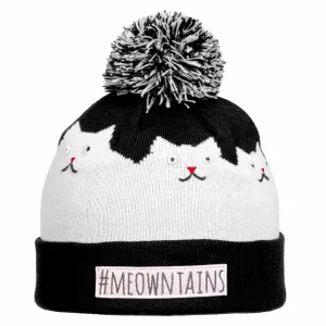 Turtle Fur Kids #Meowntains Pom Beanie