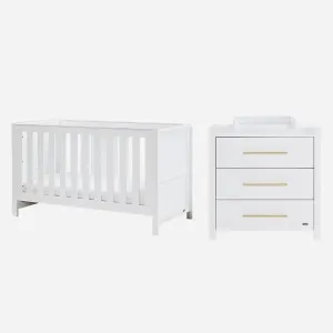 TUTTI BAMBINI Tivoli 2 Piece Room Set - White
