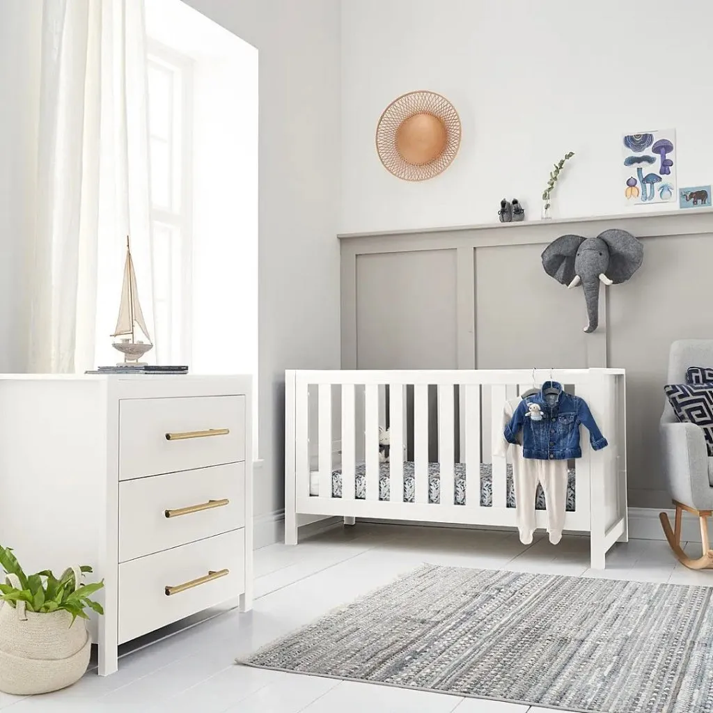 TUTTI BAMBINI Tivoli 2 Piece Room Set - White