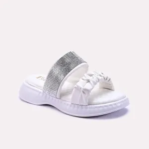 White Comfy Fancy Slippers 0412891