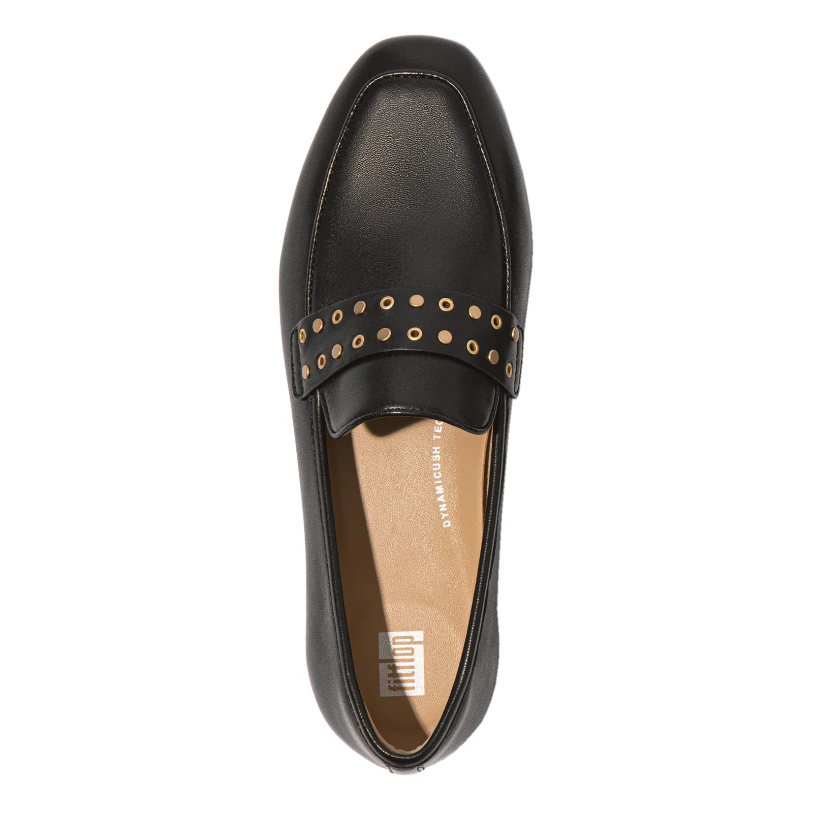 Women's FitFlop, Delicato Stud-and-Eyelet Loafer
