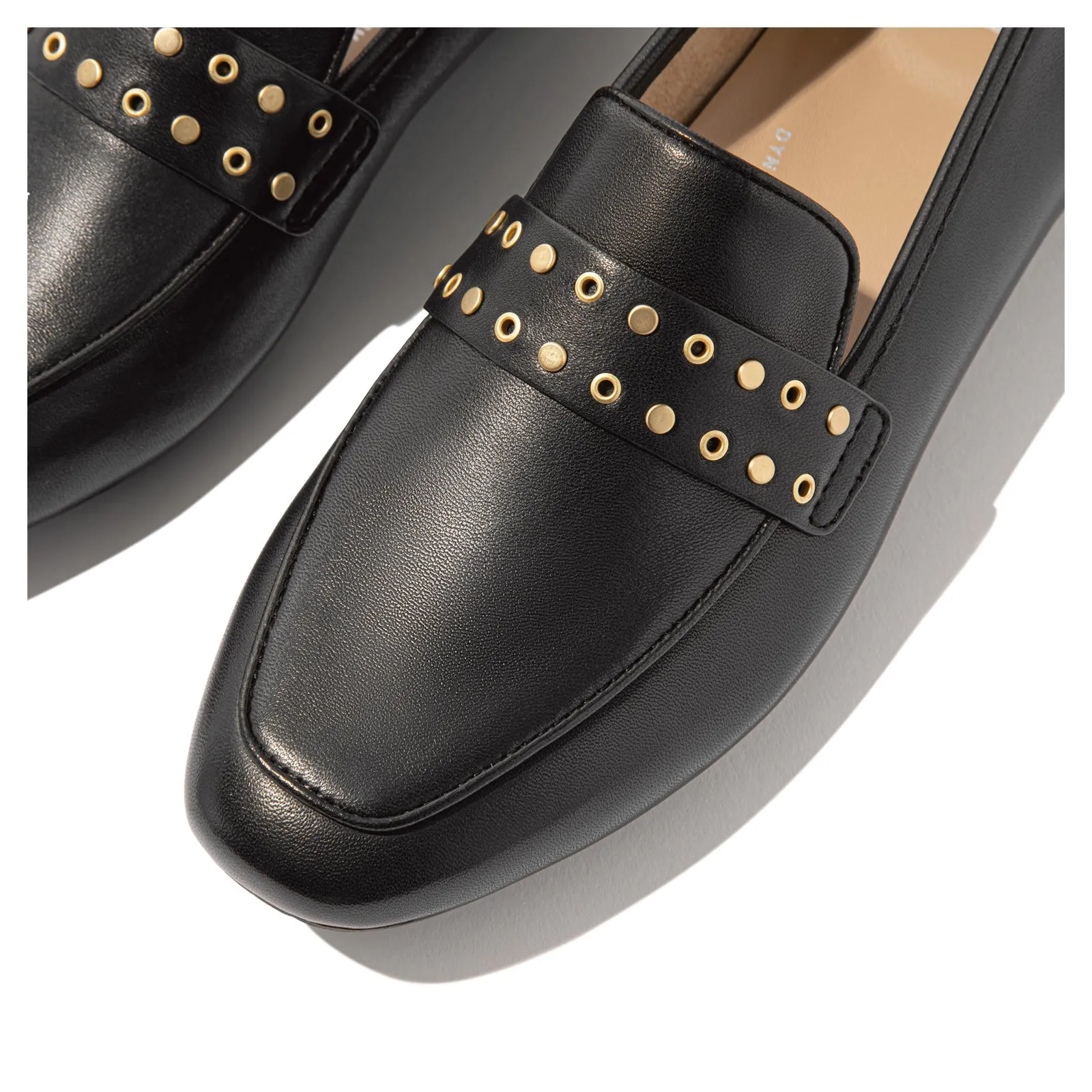 Women's FitFlop, Delicato Stud-and-Eyelet Loafer